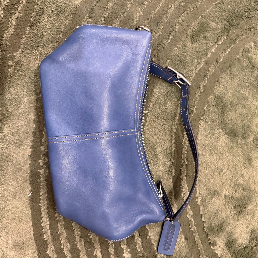 Coach Legacy Demi Hobo Bag in Blue